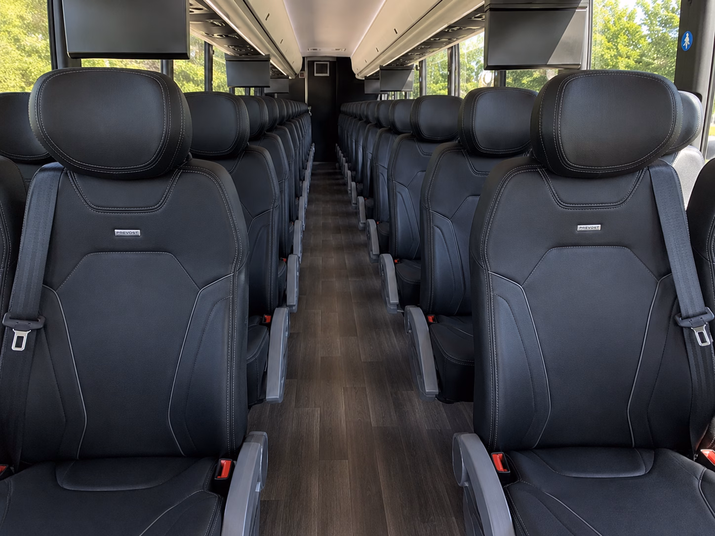 tacoma charter bus services inside